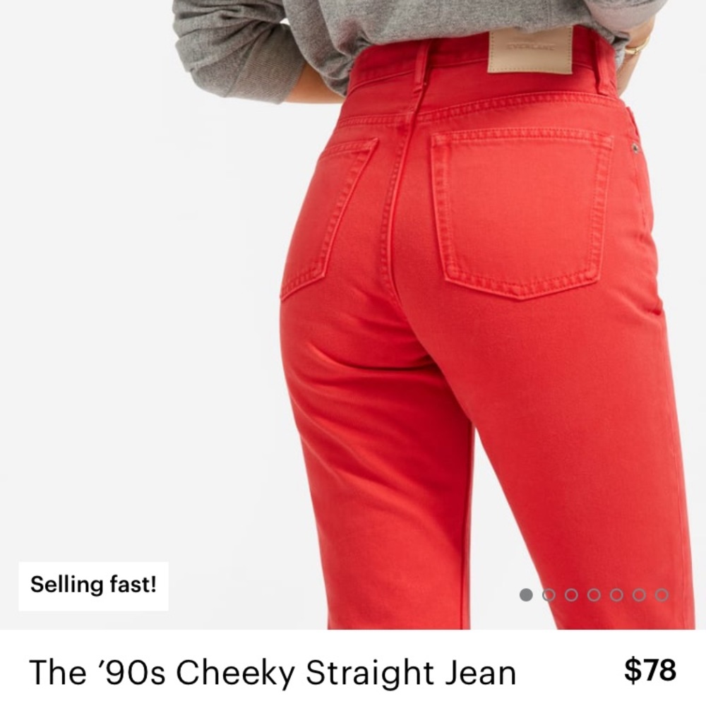 Everlane 90s Cheeky Straight Jean